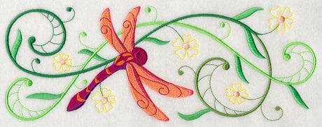 Dragonfly Delight Border