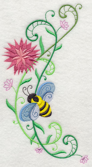 Honeybee Blossoms Spray