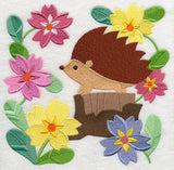 Hedgehog in Flowers