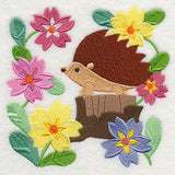 Hedgehog in Flowers