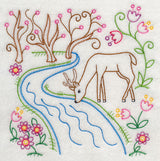 Deer at Spring River (Vintage)