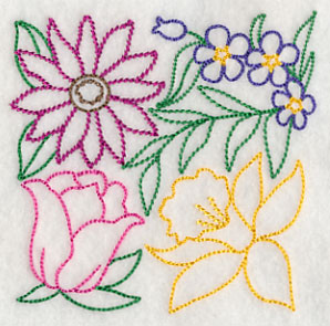 Light Spring Blossoms 2 (Vintage)