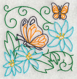 Butterfly Garden 2 (Vintage)