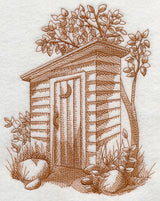 Rustic Outhouse 2 (Toile)