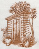 Rustic Outhouse 2 (Toile)