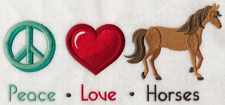 Peace Love Horses