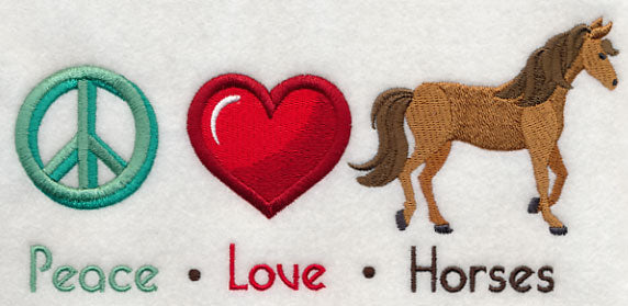 Peace Love Horses