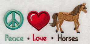 Peace Love Horses