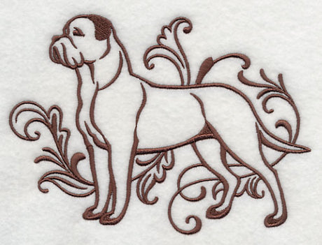 Graceful Bullmastiff