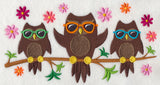 Owl Trio - Summer