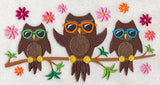 Owl Trio - Summer