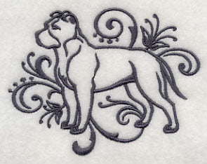 Graceful American Staffordshire Terrier (Full Ears)