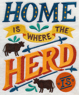 Home Is Where The Herd Is (Cows)