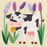 Cow Enjoying Springtime