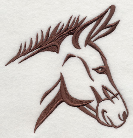 Farm Silhouette Donkey