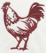 Farm Silhouette Rooster