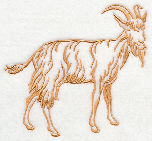 Farm Silhouette Goat 1