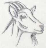 Farm Silhouette Goat 2