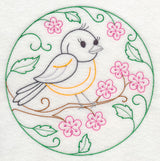 Baltimore Oriole and Cherry Blossoms (Vintage)