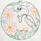 Meadowlark and Daisies (Vintage)