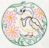 Meadowlark and Daisies (Vintage)