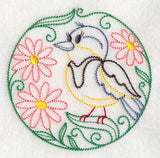 Meadowlark and Daisies (Vintage)