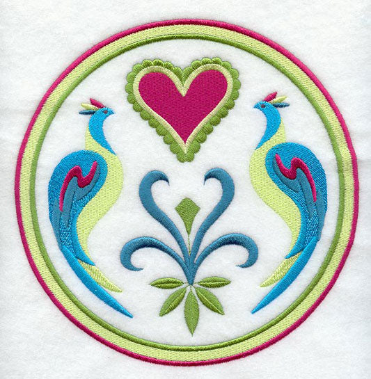 Bird of Paradise Pennsylvania Dutch Hex Sign