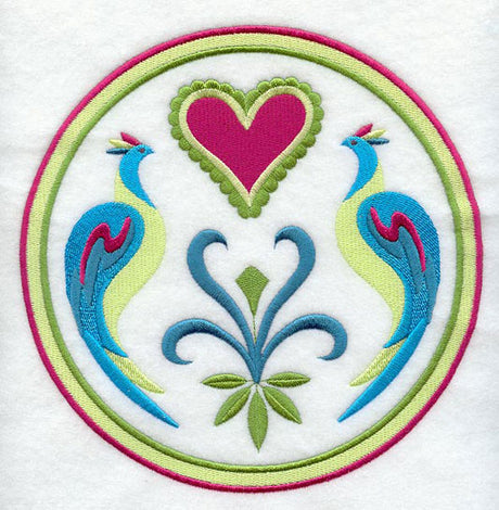 Bird of Paradise Pennsylvania Dutch Hex Sign