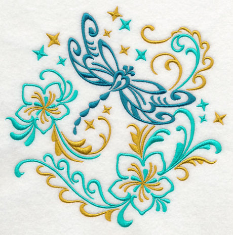 Fluttering Filigree Dragonfly 1