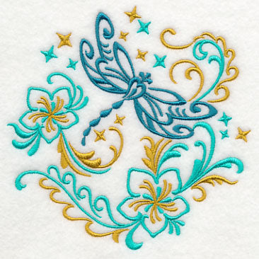 Fluttering Filigree Dragonfly 1