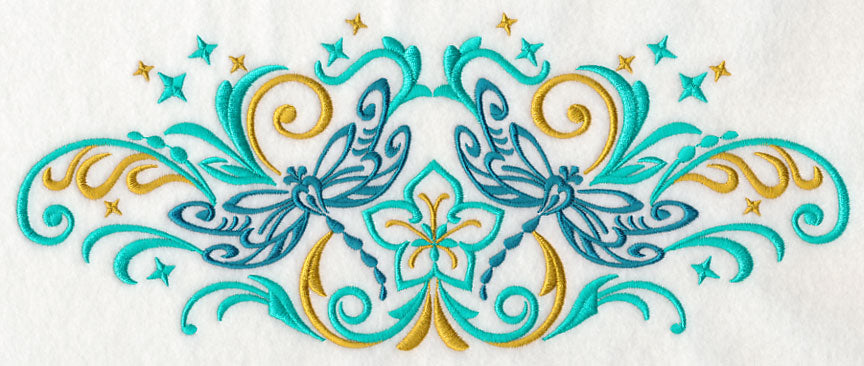 Fluttering Filigree Dragonfly Spray