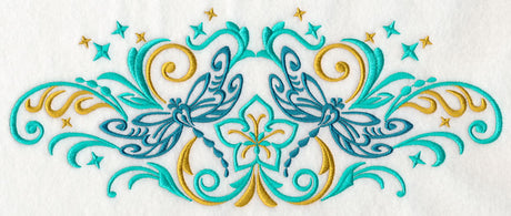 Fluttering Filigree Dragonfly Spray