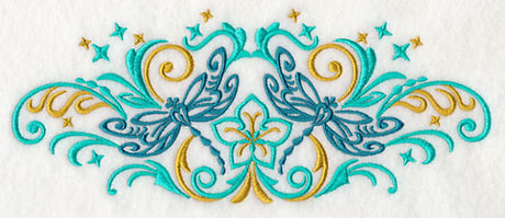 Fluttering Filigree Dragonfly Spray