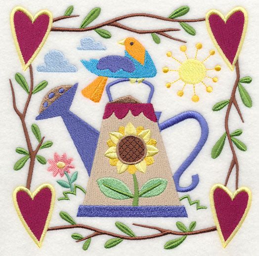 Cozy Country Garden Scene