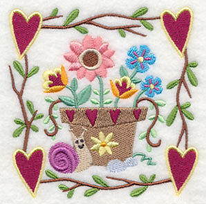 Cozy Country Garden Flowers