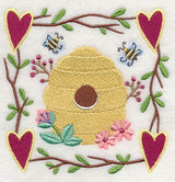 Cozy Country Garden Bees