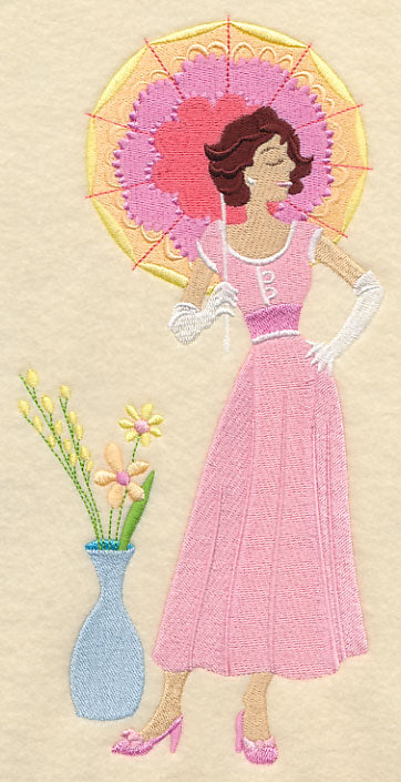 French Fashions - Pretty Parasol