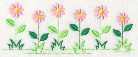 Country Charm Border - Daisy