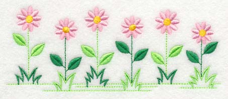 Country Charm Border - Daisy
