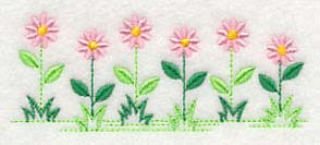 Country Charm Border - Daisy