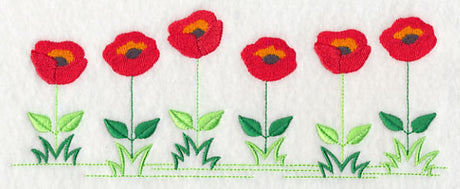Country Charm Border - Poppy