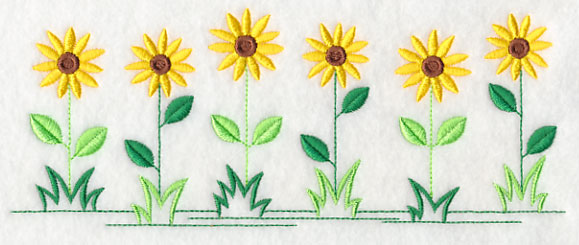 Country Charm Border - Black-eyed Susan