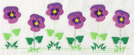 Country Charm Border - Pansy