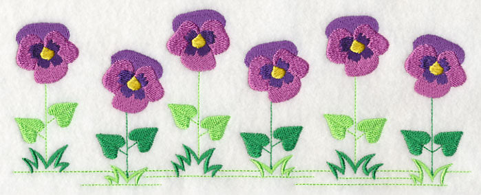 Country Charm Border - Pansy