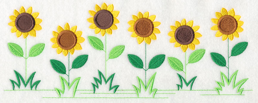 Country Charm Border - Sunflower