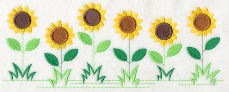 Country Charm Border - Sunflower