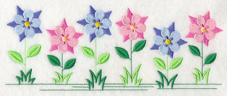 Country Charm Border - Columbine