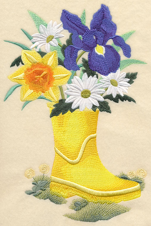 Rain Boot Bouquet