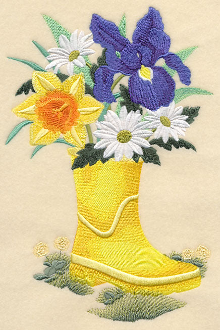 Rain Boot Bouquet
