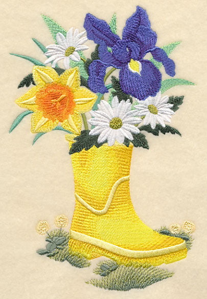 Rain Boot Bouquet